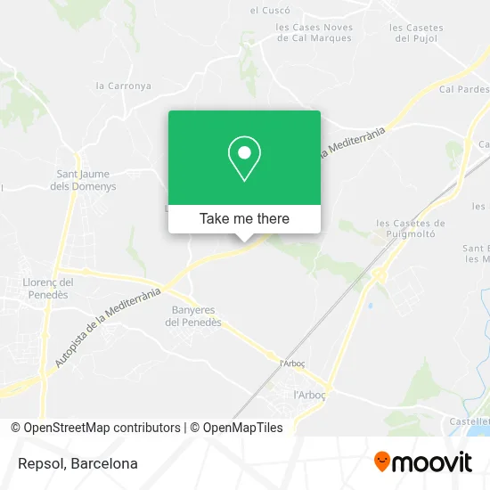 Repsol map