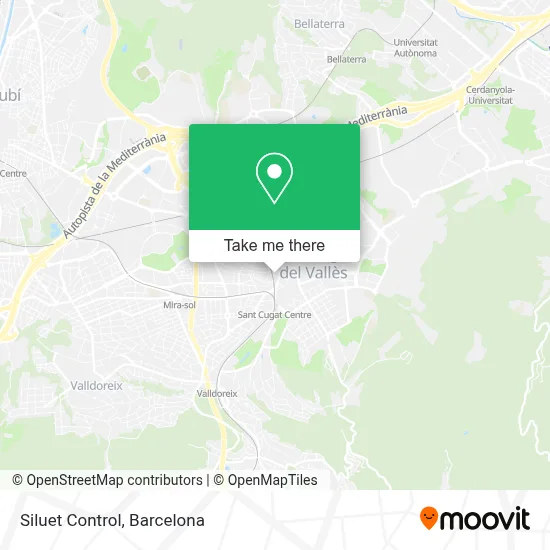 Siluet Control map