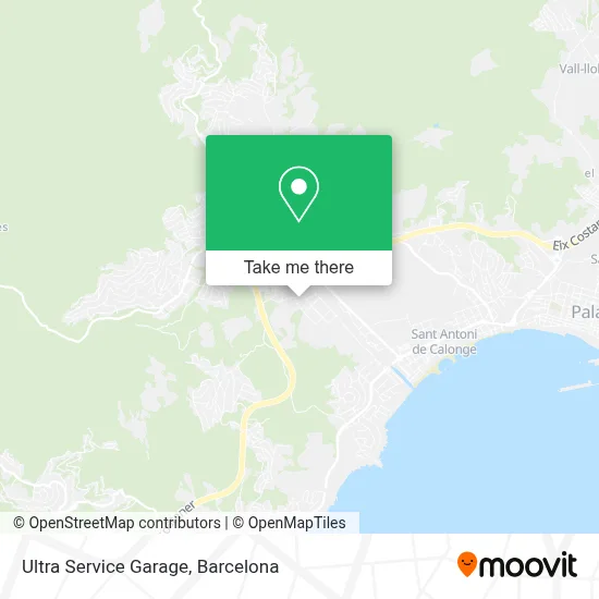 Ultra Service Garage map