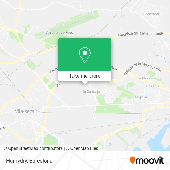 Humydry map