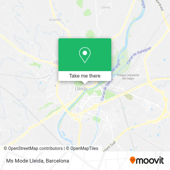 Ms Mode Lleida map