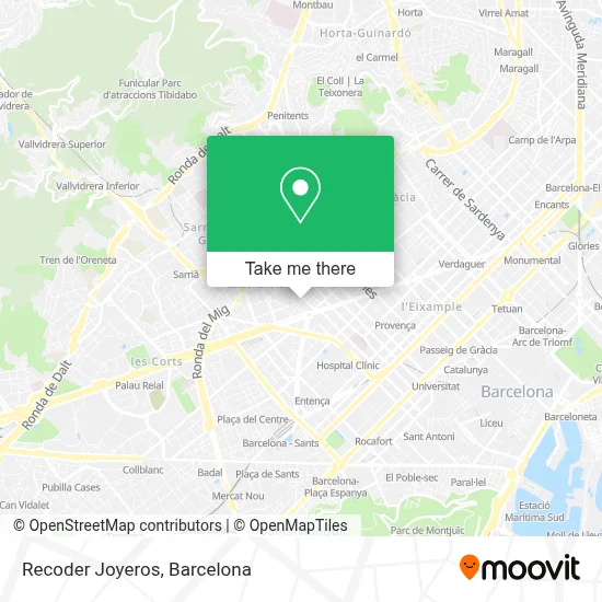 Recoder Joyeros map