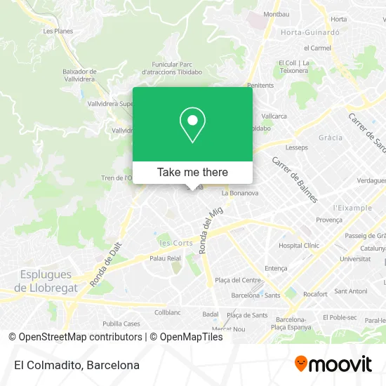El Colmadito map