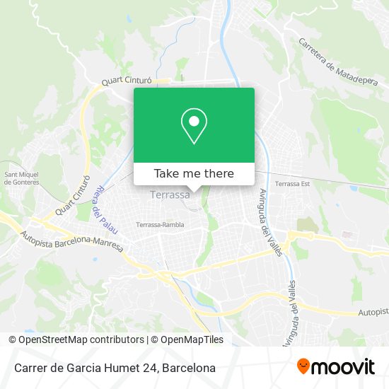 Carrer de Garcia Humet 24 map