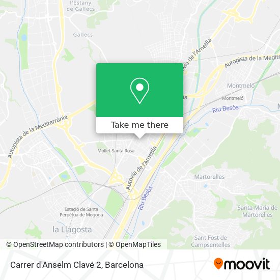 Carrer d'Anselm Clavé 2 map