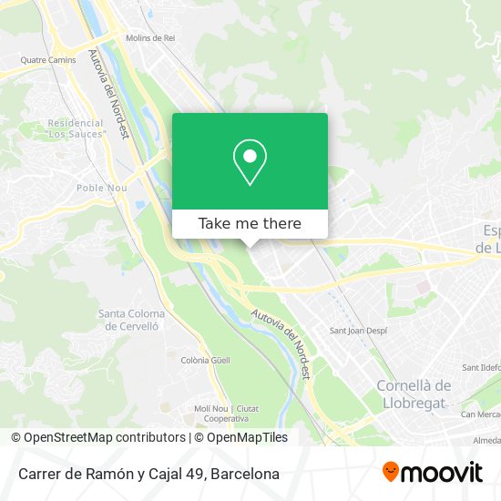 Carrer de Ramón y Cajal 49 map