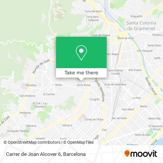 Carrer de Joan Alcover 6 map