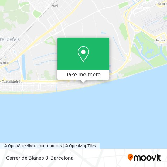 Carrer de Blanes 3 map