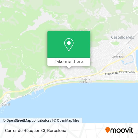 Carrer de Bécquer 33 map