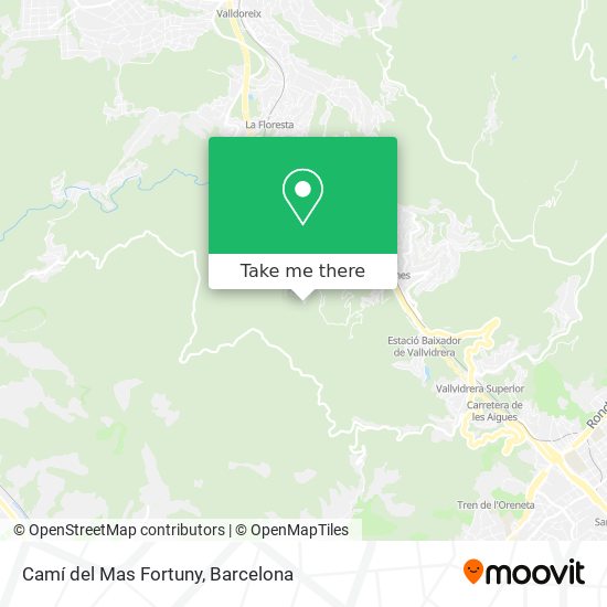 Camí del Mas Fortuny map
