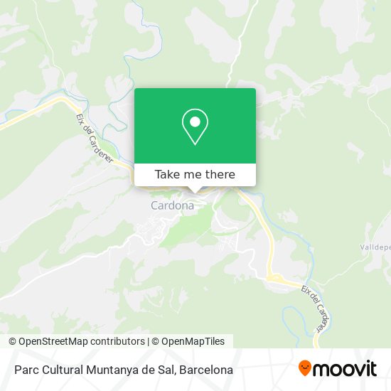 Parc Cultural Muntanya de Sal map