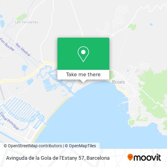 Avinguda de la Gola de l'Estany 57 map