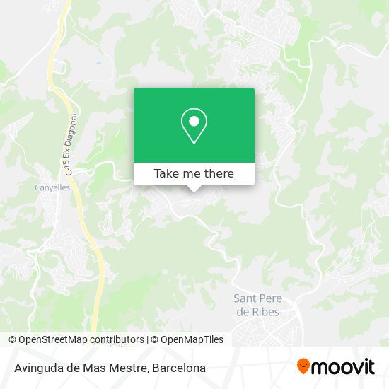 Avinguda de Mas Mestre map