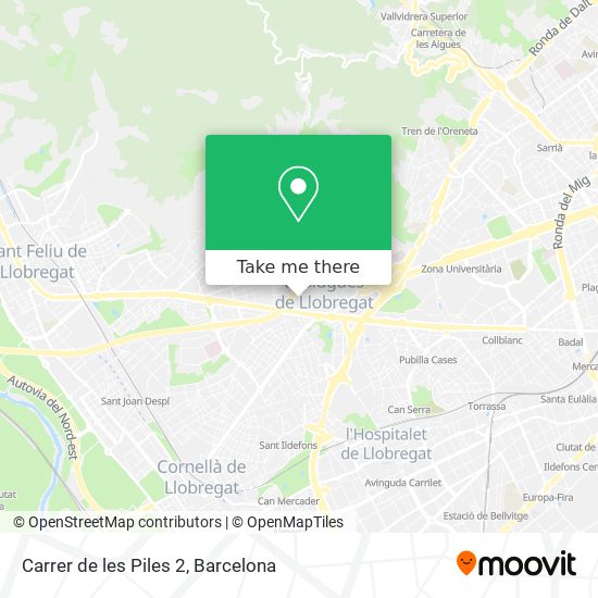 Carrer de les Piles 2 map