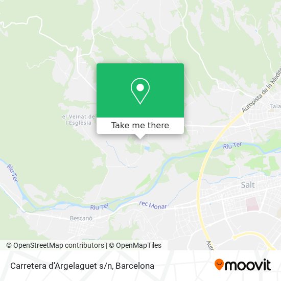 Carretera d'Argelaguet s/n map