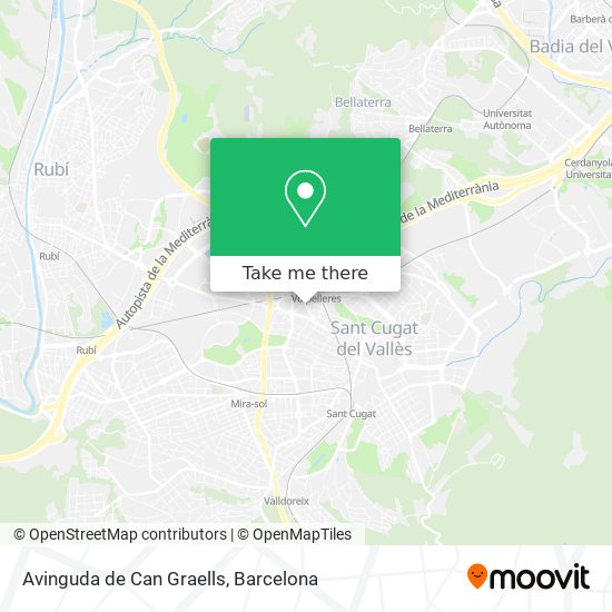 Avinguda de Can Graells map