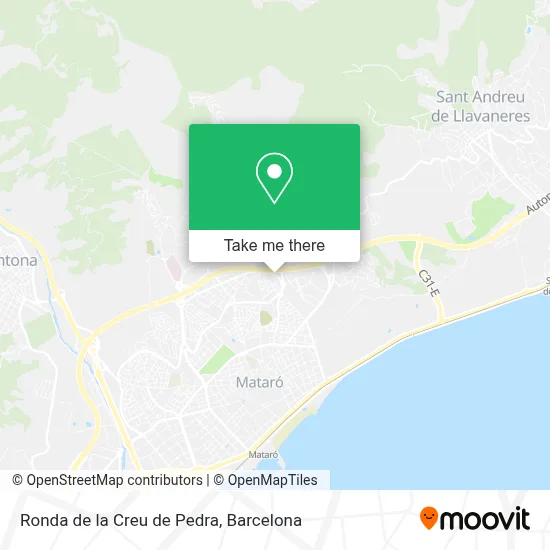 Ronda de la Creu de Pedra map