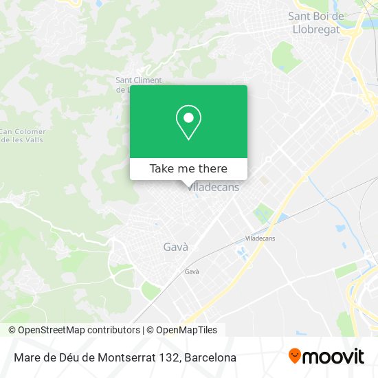 Mare de Déu de Montserrat 132 map