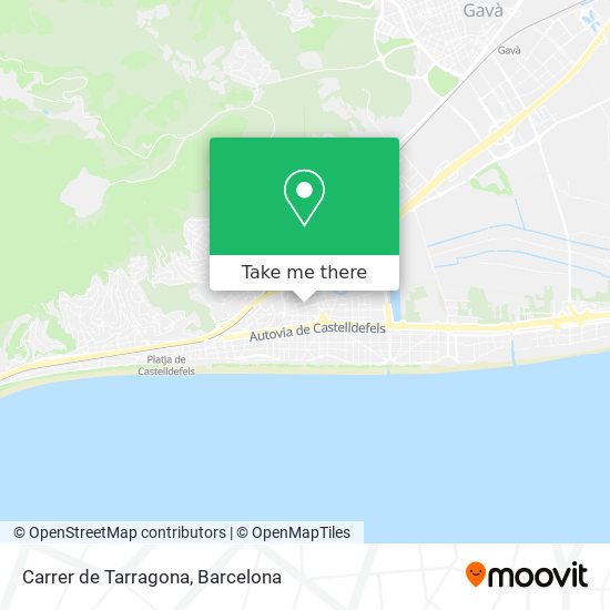 Carrer de Tarragona map