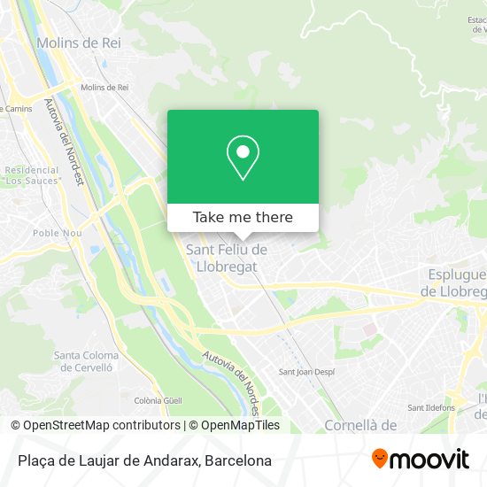 Plaça de Laujar de Andarax map