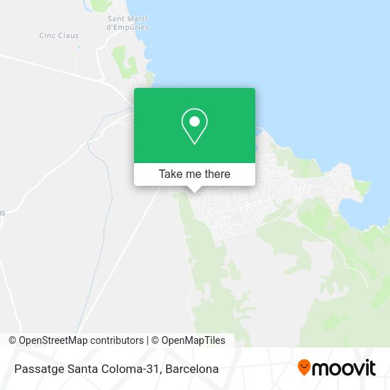 Passatge Santa Coloma-31 map