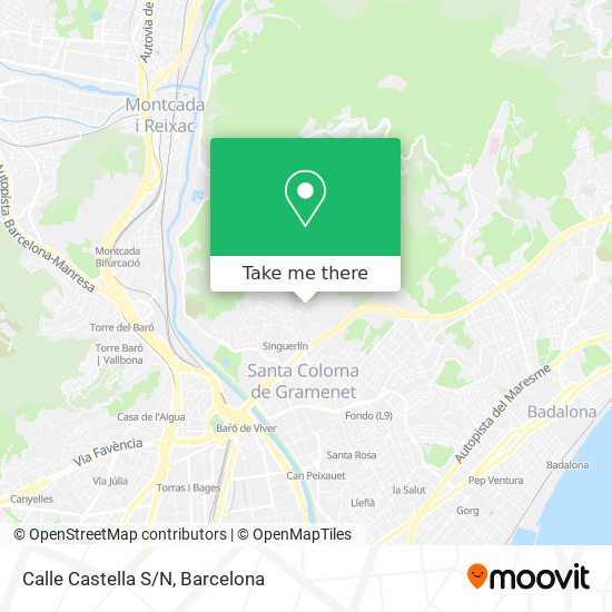 Calle Castella S/N map