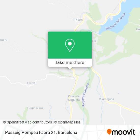 Passeig Pompeu Fabra 21 map