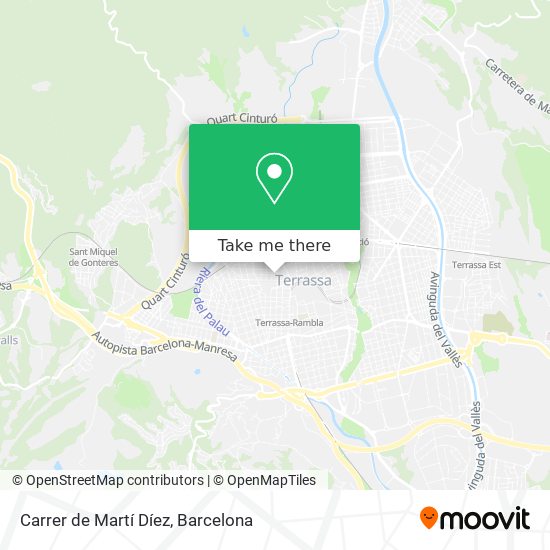 Carrer de Martí Díez map