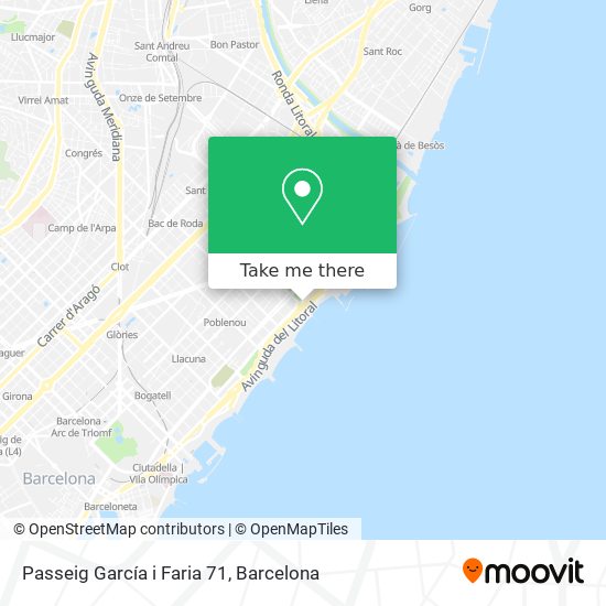 Passeig García i Faria 71 map