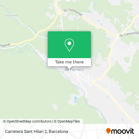 Carretera Sant Hilari 2 map