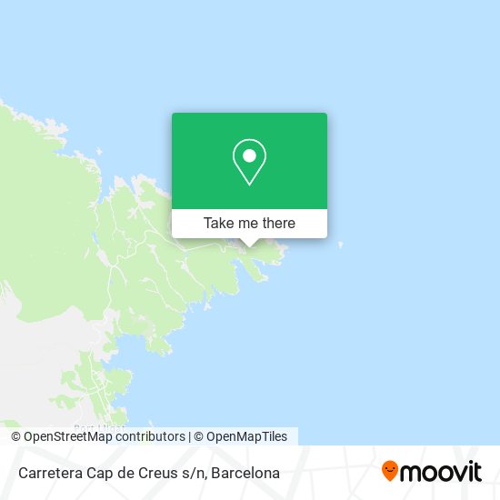 Carretera Cap de Creus s/n map