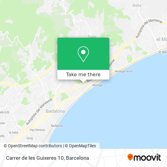 Carrer de les Guixeres 10 map