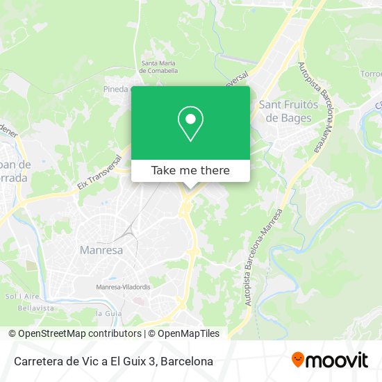 Carretera de Vic a El Guix 3 map