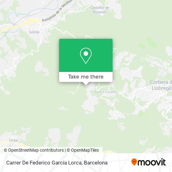 Carrer De Federico García Lorca map