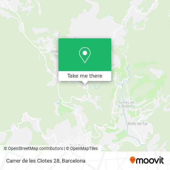 Carrer de les Clotes 28 map