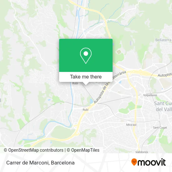 Carrer de Marconi map