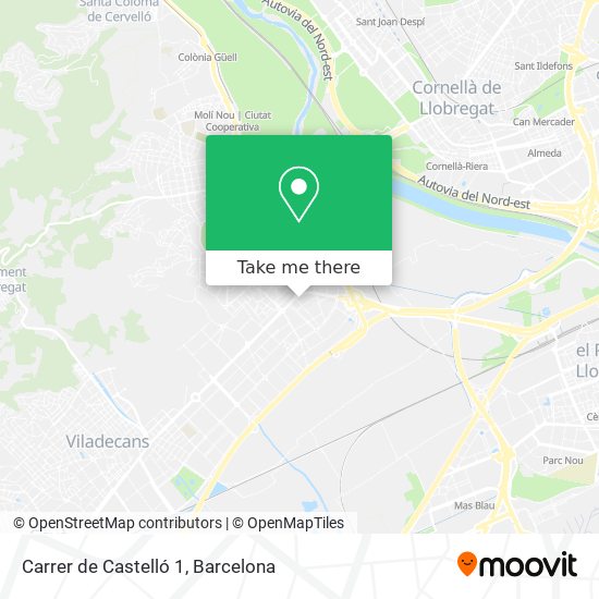 Carrer de Castelló 1 map