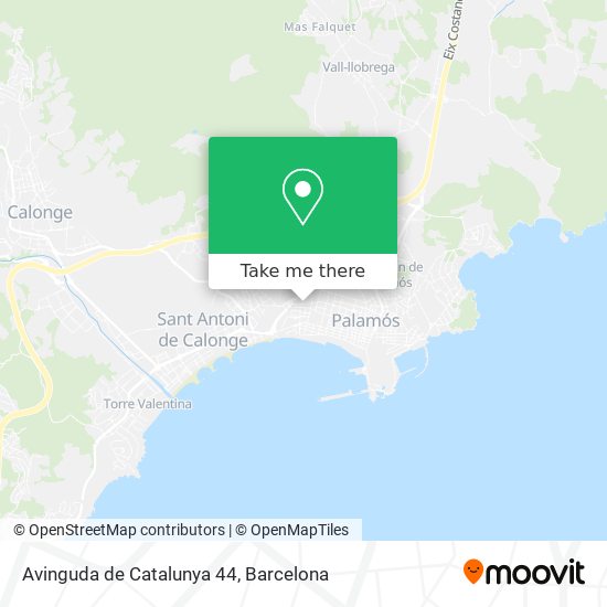 Avinguda de Catalunya 44 map