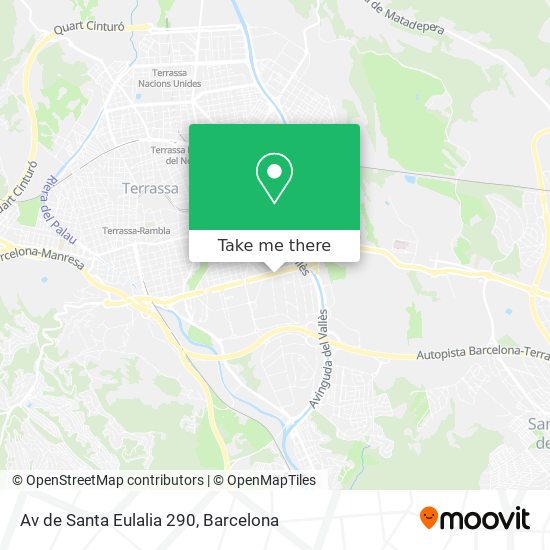 Av de Santa Eulalia 290 map
