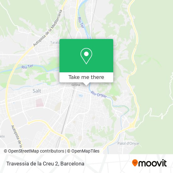 Travessia de la Creu 2 map