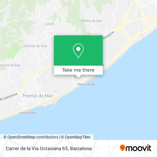 Carrer de la Via Octaviana 65 map