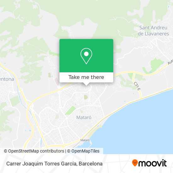 Carrer Joaquim Torres García map