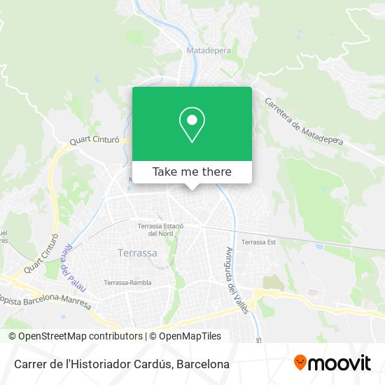 Carrer de l'Historiador Cardús map