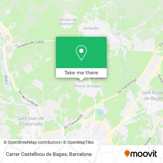 Carrer Castellnou de Bages map