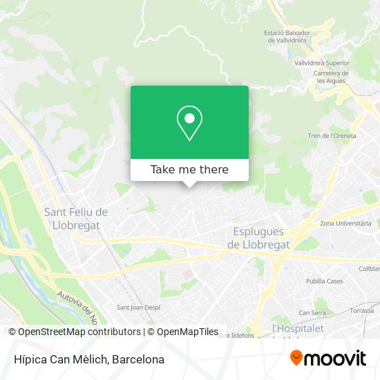 Hípica Can Mèlich map