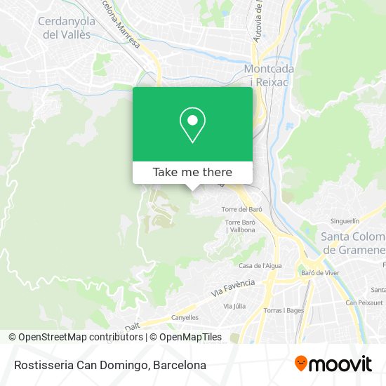 Rostisseria Can Domingo map
