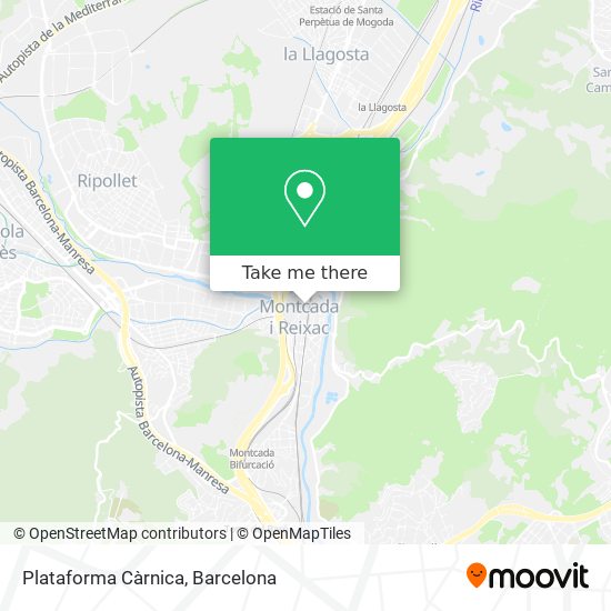 Plataforma Càrnica map
