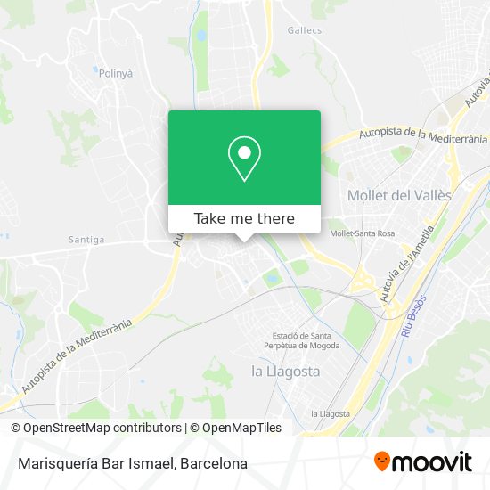 Marisquería Bar Ismael map