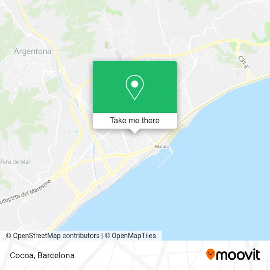 Cocoa map