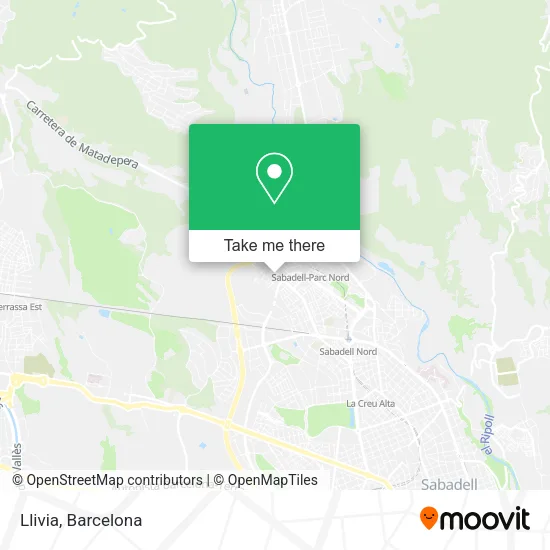 Llivia map